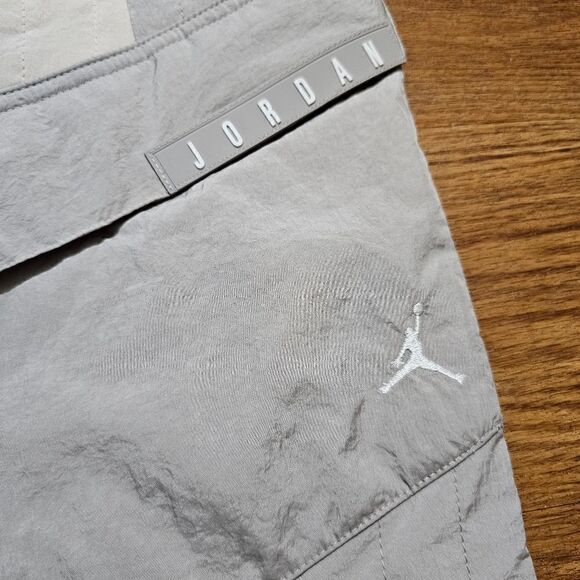 Air Jordan Cozy Girl Utility Puffer Pants Women's L Synthetic-Fill Belted Grey - Picture 4 of 15